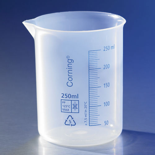 Vaso de precipitados graduado - 1000P series - Corning Life Sciences - de polipropileno