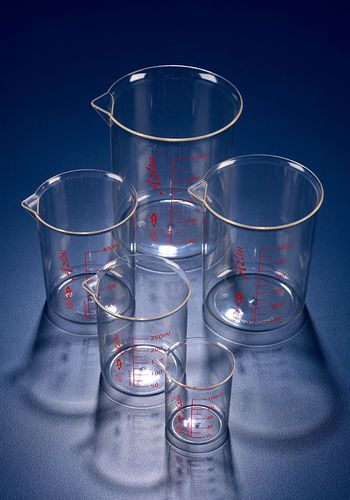 Vaso de precipitados graduado - BDD Series - SciLabware Limited - de vidrio