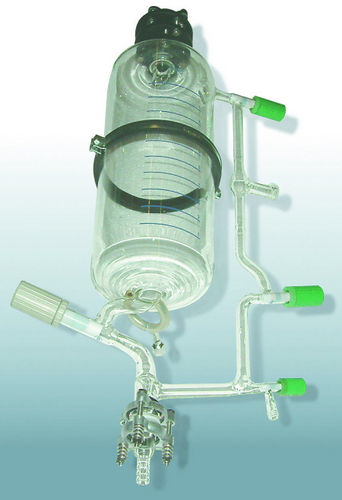 Adaptador de Laboratorio para cristalería - NORMAG Labor- und Prozesstechnik GmbH - cabeza de destilación