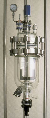 Reactor de depósito agitado - 3 bar - NORMAG Labor- und Prozesstechnik GmbH - de laboratorio / a presión