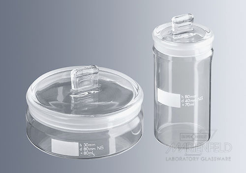 Botella de pesaje - 10 - 80 ml - Paul Marienfeld GmbH & Co. KG - de vidrio borosilicato