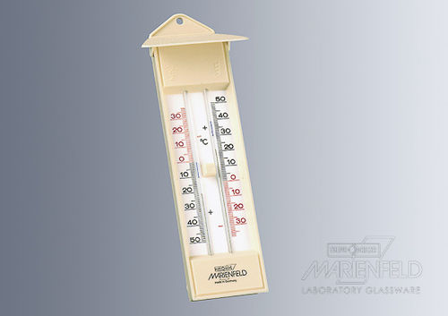 Termómetro de dilatación de líquido - -38 °C ... +50 °C - Paul Marienfeld GmbH & Co. KG - analógico / para montaje en superficie / industrial