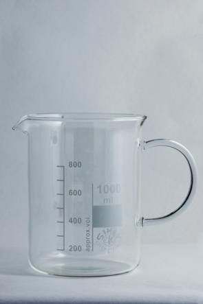 Vaso de precipitados graduado - 5 - 1 000 ml - Dixon Glass Ltd - de vidrio