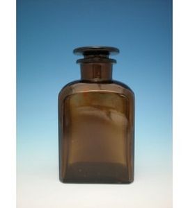 Frasco de reactivos - 100 - 500 ml - Dixon Glass Ltd - de vidrio borosilicato / con tapón