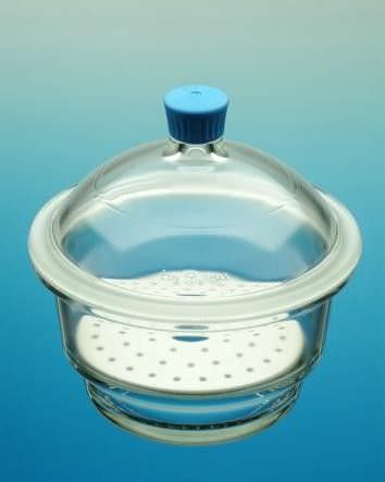 Desecador de laboratorio de vidrio - ø 300 mm - Dixon Glass Ltd