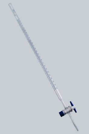 Bureta con llave recta - 25 ml - Dixon Glass Ltd