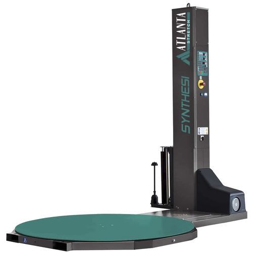 Envolvedora con plataforma giratoria - Synthesi - Atlanta Packaging UK LTD - semiautomática / con freno mecánico / con freno electromagnético