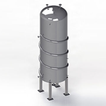 Depósito a presión para reactor - Incalculavel Lda