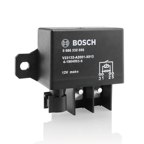 Relé electromecánico 24 Vcc - 0986332091 - Robert Bosch GmbH - 2NA / de potencia / de tornillo