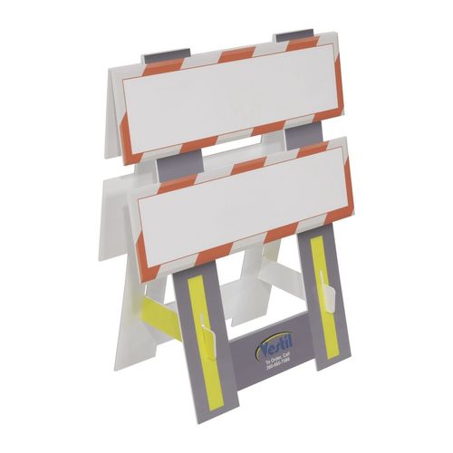 Barrera de acceso - FSB series - Vestil Manufacturing - plegable / de plástico