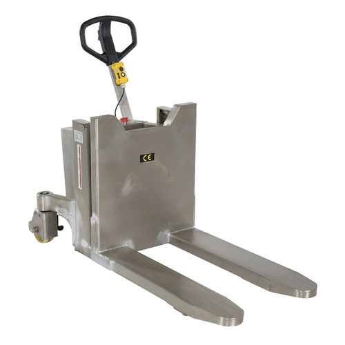 Transpaleta con horquilla inclinada - TM-22-DC series - Vestil Manufacturing - eléctrica / 12 V / de transporte