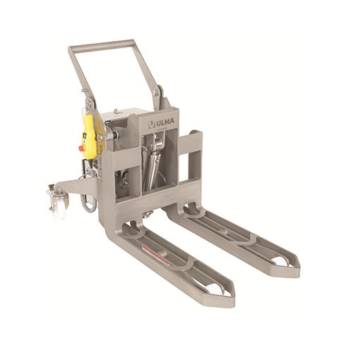 Transpaleta eléctrica - ULM-TM-15-2331 - Vestil Manufacturing - 12 V / de acero inoxidable / con horquilla inclinada