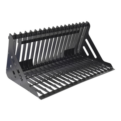 Cuchara de nivelación - EA-SKRG series - Vestil Manufacturing - para minicargadora compacta / soldada