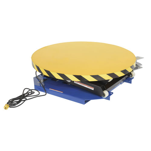 Mesa elevadora de tijera - HST-40-ST - Vestil Manufacturing - eléctrica / con pedal / estacionaria
