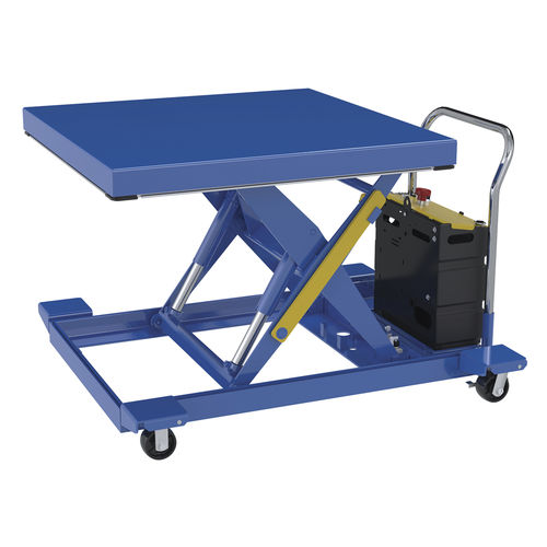 Mesa elevadora de tijera - CART-LP series - Vestil Manufacturing - eléctrica / con pedal / móvil