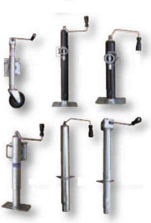 Gato de cremallera - TJ, FJ, CT, CS, NJ series - Vestil Manufacturing - hidráulico / para remolque / de acero