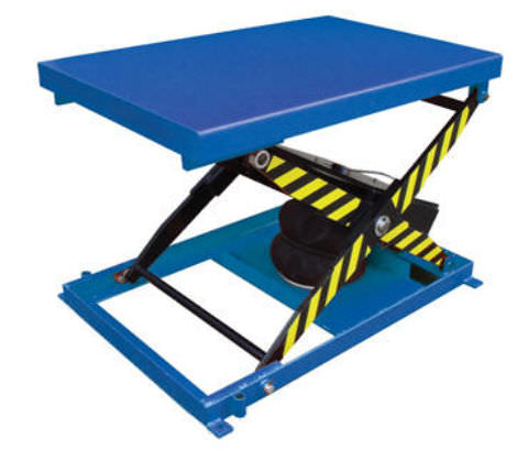 Mesa elevadora de tijera - ABLT series - Vestil Manufacturing - hidráulica / estacionaria / con cojín de aire