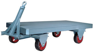 Remolque plataforma - FWST series - Vestil Manufacturing - para almacén / de 2 ejes / de acoplamiento