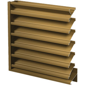 Rejilla de ventilación de aluminio - ESD-403 - Greenheck - cuadrada