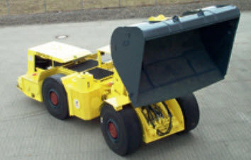 Cargadora de ruedas - CENTAURI 14t - Nordmeyer SMAG Mining & Drilling Technologies GmbH - articulada / para mina subterránea