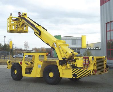 Manipulador telescópico para contenedores - ORION 7 t - Nordmeyer SMAG Mining & Drilling Technologies GmbH