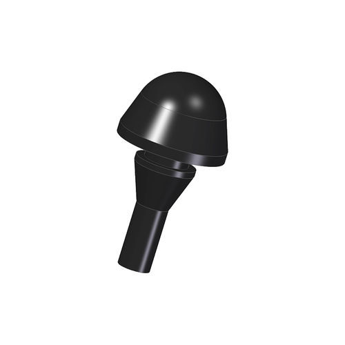 Amortiguador antivibración - 1274 - A. Vogt GmbH & Co.KG - neumático / para panel sándwich / negro de goma