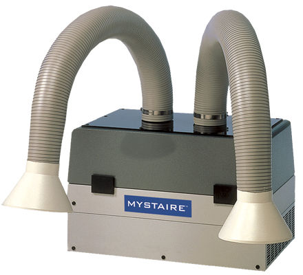 Extractor de humo estacionario - FE-1200B - Mystaire®, Inc. - para la industria / para laboratorios / con filtro de carbón activado