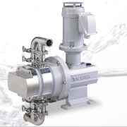 Bomba de doble membrana - APLS series - TACMINA CORPORATION - para productos agroalimentarios / eléctrica / sanitario