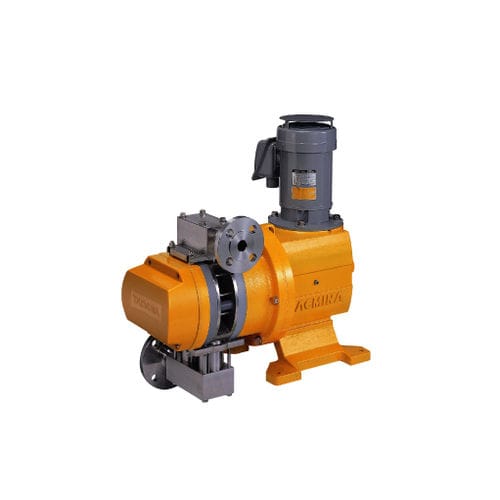 Bomba de doble membrana - APL series - TACMINA CORPORATION - para productos químicos / para productos agroalimentarios / eléctrica