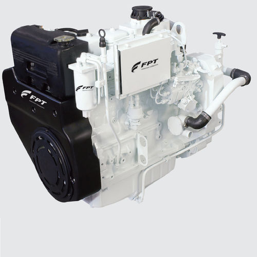 Motor térmico de gas natural - N45 100 - FPT Industrial S.p.A. - de riel común / marino / compacto