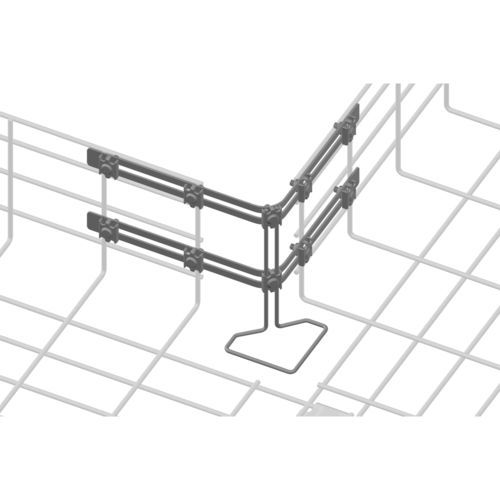 Elemento de fijación para canaletas de cables - CFK series - VALDINOX - de acero inoxidable