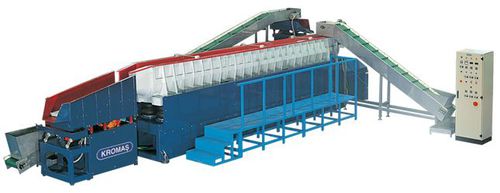 Máquina de triboacabado lineal - LNR 6500 - KROMAS - para la industria
