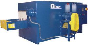Secador de aire caliente - GIANT FINISHING - continuo / de armarios