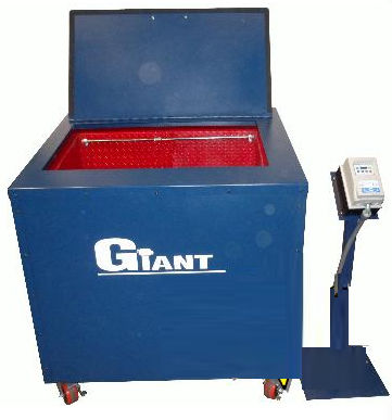 Máquina de triboacabado máquina pulidora - Wedge (W)  - GIANT FINISHING - para la industria / de llantas / de metal