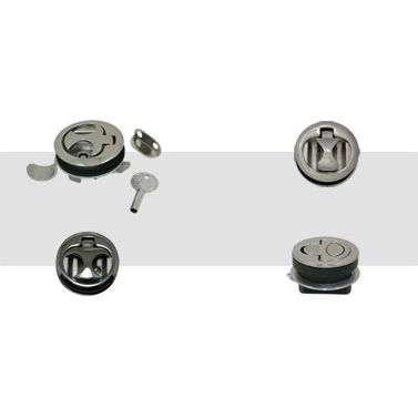 Pestillo de impacto - M5 series - Southco Asia Ltd - de acero inoxidable / a ras / con tirador en D