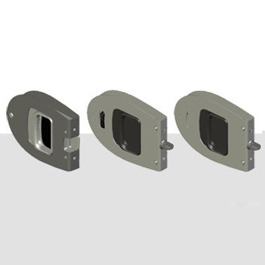 Pestillo de leva - MR series - Southco Asia Ltd - a ras / para puertas oscilantes
