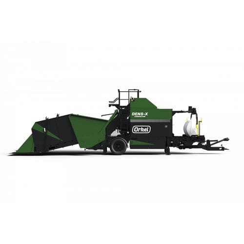 Compactador de basura orgánico - Dens-X - Orkel - móvil / horizontal / hidráulico