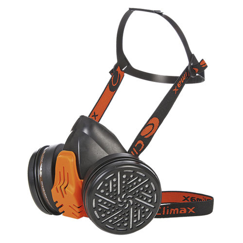 Máscara de protección semimáscara - 756  - Productos Climax - reutilizable / industrial / de 2 filtros