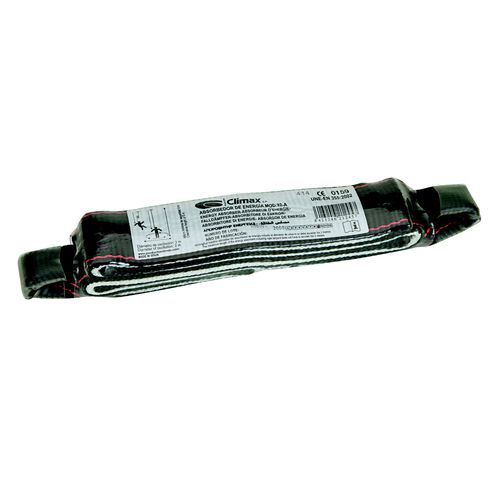 Cabo de anclaje anticaída con cinta - 32-A  - Productos Climax - con absorbedor de choques