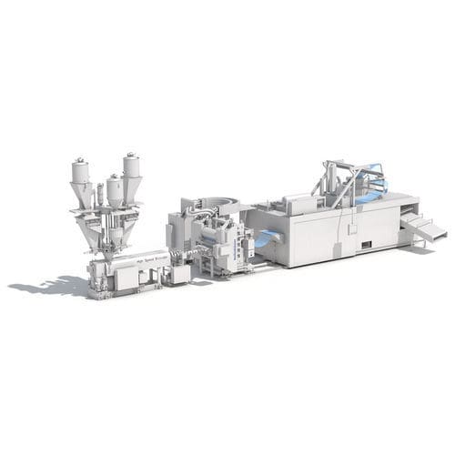 Línea de extrusión de placas - Inline - Reicofil - para termoplásticos