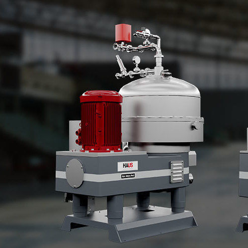 Centrífugadora de proceso - I series - HAUS CENTRIFUGE TECHNOLOGIES - vertical / para productos petrolíferos / para la industria agroalimentaria