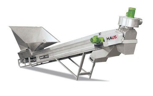 Transportador de banda - BKP-521 - HAUS CENTRIFUGE TECHNOLOGIES - inclinado / para alimentos / para la industria alimentaria
