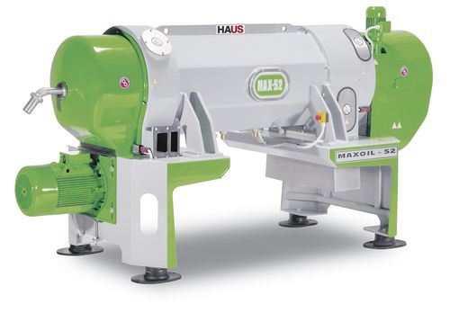 Decantador para aceite de oliva - 22 kW | MAX 52 - HAUS CENTRIFUGE TECHNOLOGIES - centrífugo / horizontal