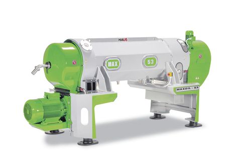 Decantador para aceite de oliva - 30 kW | MAX 53 - HAUS CENTRIFUGE TECHNOLOGIES - centrífugo / horizontal