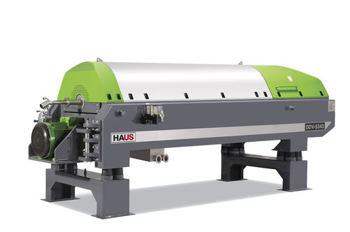 Decantador para aceite de oliva - 140 t/d | DDV 5343 - HAUS CENTRIFUGE TECHNOLOGIES - centrífugo / horizontal