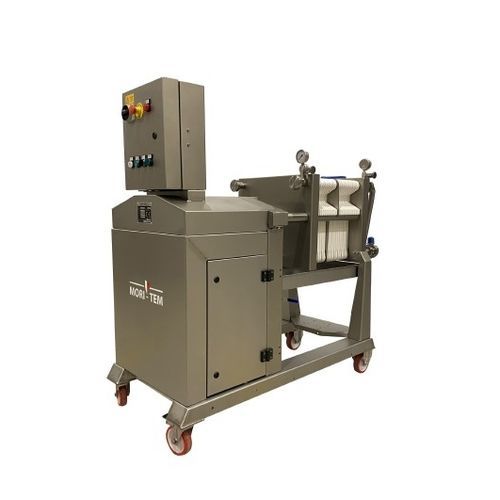 Unidad de filtración de placas - EUR 40-50-60 - Mori-Tem - para líquido / móvil / de acero inoxidable