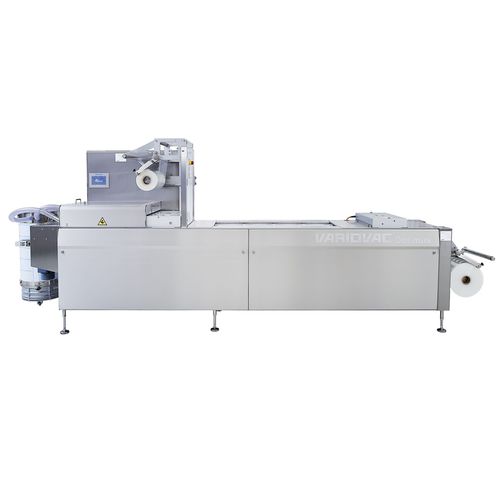Máquina de embalaje automática - Optimus - VARIOVAC PS SystemPack GmbH - con film / para productos alimentarios / para la industria agroalimentaria