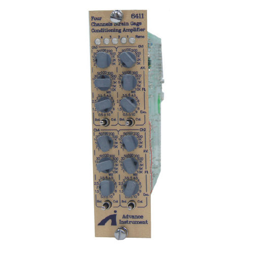 Amplificador de señal - 6411  - Advance Instrument Inc. - acondicionador / electrónico / para galga extensiométrica