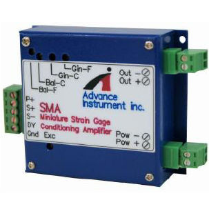 Amplificador de señal - SMA series - Advance Instrument Inc. - acondicionador / de precisión / ajustable