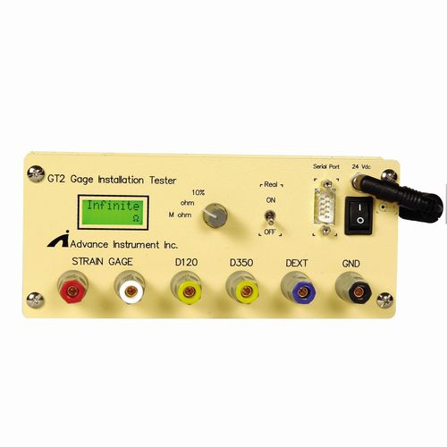 Comprobador de resistencia de aislamiento - GT2  - Advance Instrument Inc. - de impedancia / de instalación / digital